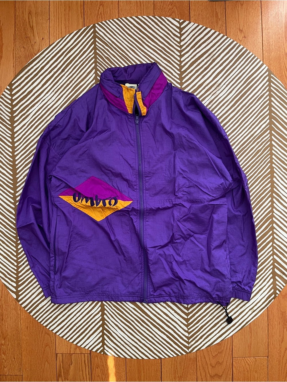 Umbro Vintage Windbreaker With Hood (M)